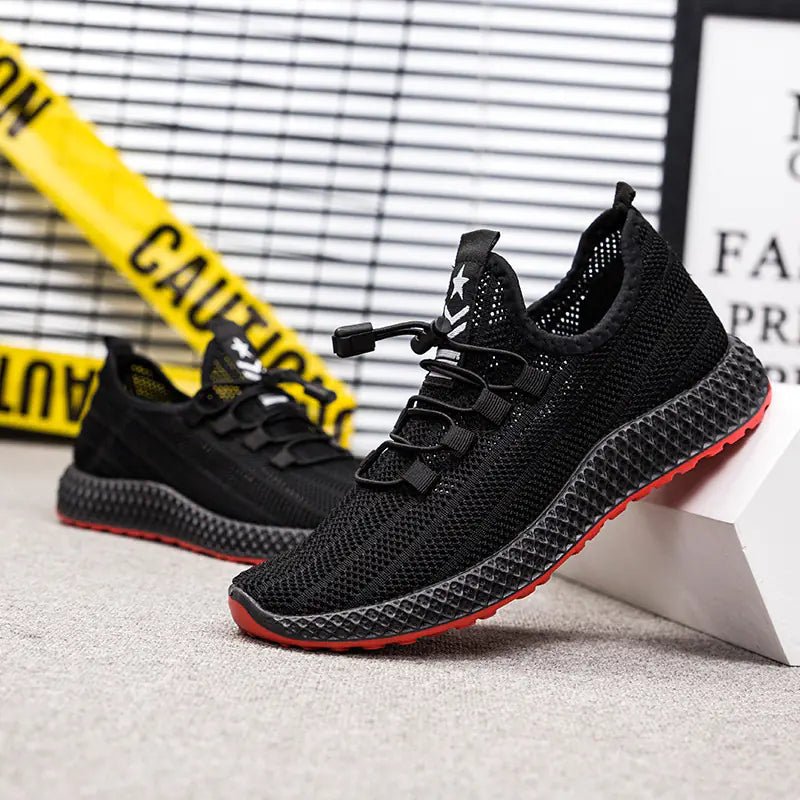 Men's Breathable Flyknit Sport Sneakers (Trendy Design)