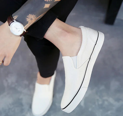 Slip-On Canvas Shoes, Casual Old Beijing Style