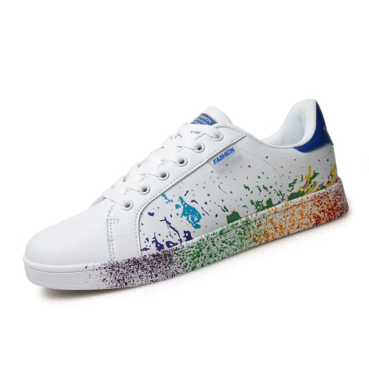 Casual Inkjet Sneakers for Students and Couples