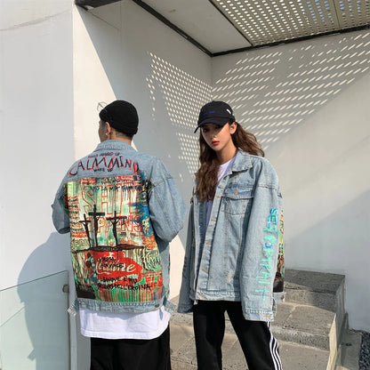 Women's Denim Jacket, Casual Loose Short Coat