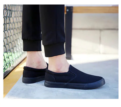 Slip-On Canvas Shoes, Casual Old Beijing Style