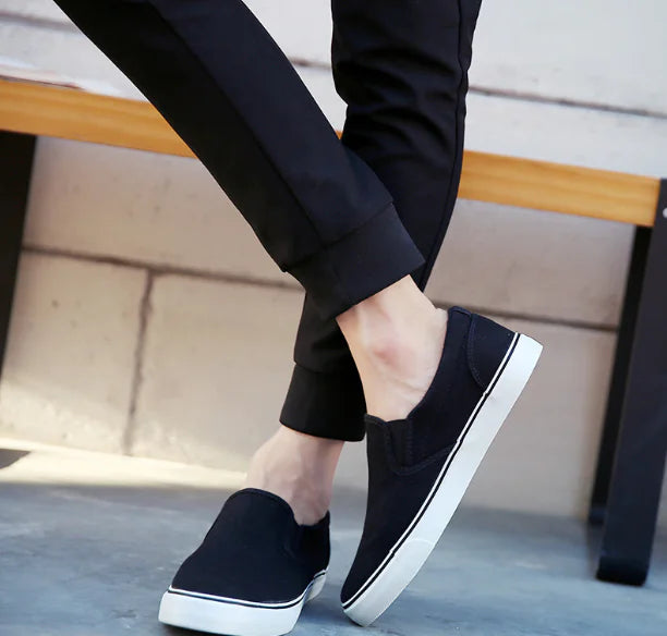 Slip-On Canvas Shoes, Casual Old Beijing Style