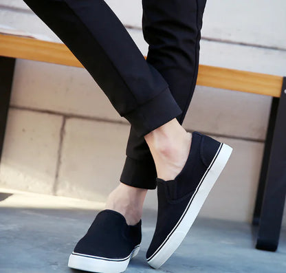 Slip-On Canvas Shoes, Casual Old Beijing Style