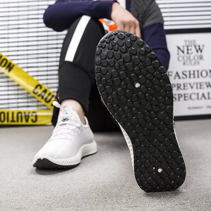 Men's Breathable Flyknit Sport Sneakers (Trendy Design)