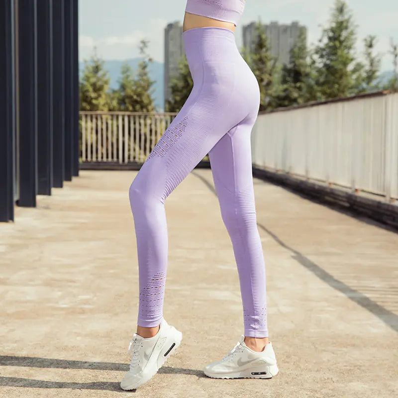 Women's High-Waist Shark Dry Fit Yoga Pants